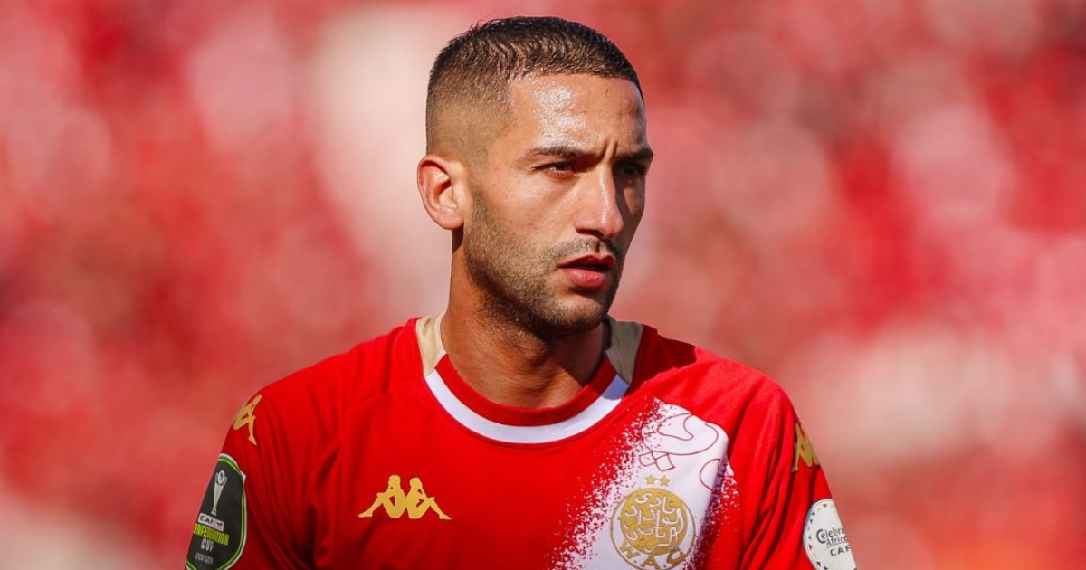 الوداد الرياضي يفسخ عقد حكيم زياش بالتراضي