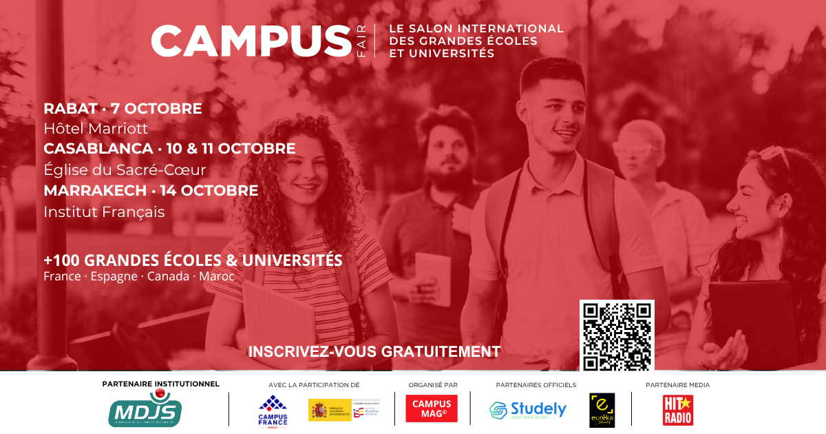 CAMPUS FAIR 2026 : préparez votre avenir académique !