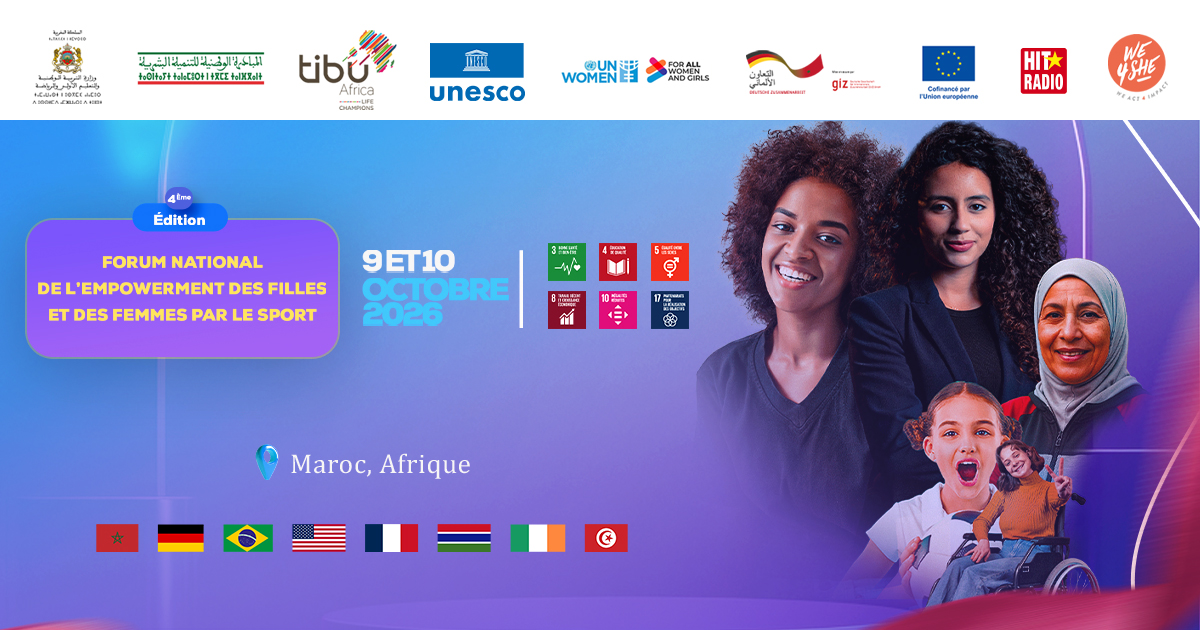 Forum National de l’Empowerment des Filles et des Femmes par le Sport – 4ᵉ édition