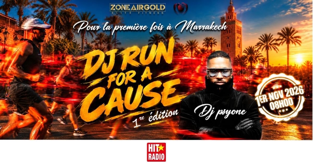 DJ Run for a Cause : une première édition solidaire débarque à Marrakech