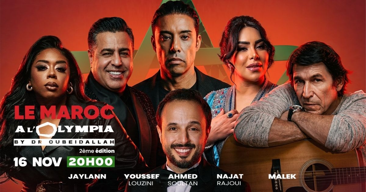 LE MAROC À L’OLYMPIA : une deuxième édition annoncée le 16 novembre